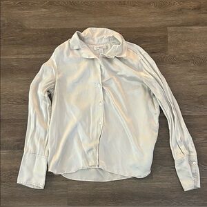 Light Gray Button-Up Shirt